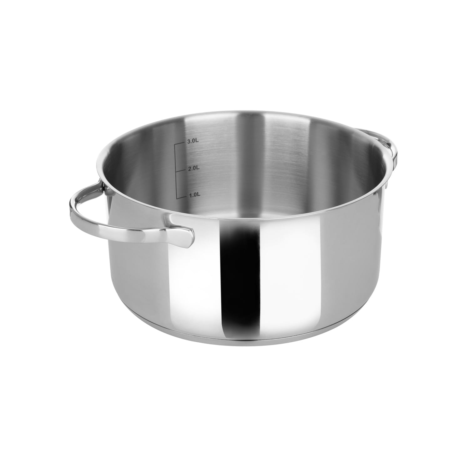 Moneta Allegro 2 m 22 cm Stainless Steel Saucepan for All Burners 3.9 litres