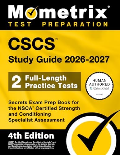 CSCS Exam Prep 2023 and 2024 - Secrets Study Guide Book for the