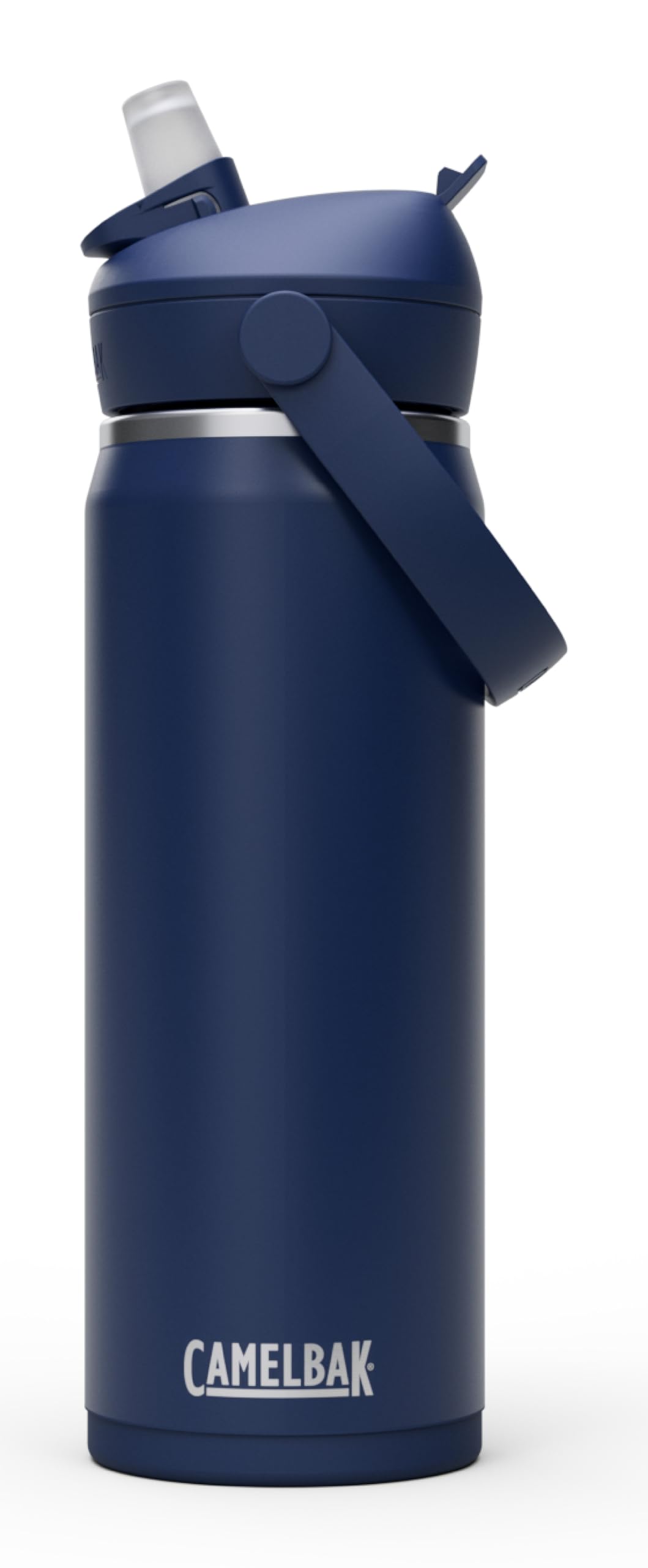 Photo 1 of CamelBak Thrive Flip Straw Insulated Stainless Steel Water Bottle Navy, 20oz