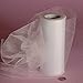 Shimmer Tulle Ribbon Rolls - 25 Yards - 6 Inches Wide (Shimmer - Glimmer White)