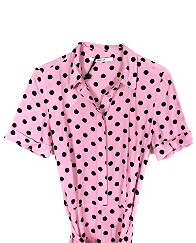 Uterque Zara Women Pink Polka Dot Jumpsuit 0506 200 X Desertcart