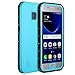 Galaxy S7 Waterproof Case, Pandawell Full-body Shockproof Dust/Dirt Proof Snow Proof Durable Underwater Protection Case Cover for Samsung Galaxy S7 - Teal