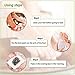 Foot Pads, LuckyFine Bamboo Vinegar Charcoal Foot Patch, 20 Pcs Relieve Tired Foot Pads, Pain Relief Foot Care Relaxing Sheet Help Deep Sleep