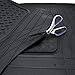 MotorTrend Heavy Duty Premium Rubber Cargo Mat Trimmable Trunk Liner (31.5