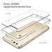 Ringke Fusion Compatible with Huawei P10 Tough PC Back TPU Bumper Drop Protection, Shock Absorption Technology Attached Dust Cap Raised Bezels Protective Cover Huawei P10 Case - Clear
