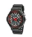 Fashion Led Light Calendar Waterproof&shockproof Men Digital Electronic Outdoor Wrist Sport Watch-4 LED Colors (Orange)