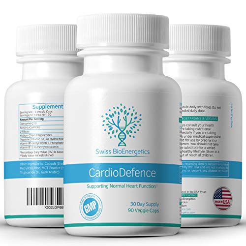 CardioDefence 90 Capsules a precise balance of CoQ10, DRibose