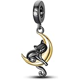 Hapour 925 Sterling Silver Charms for Bracelets Necklaces, Cute Fashion Love Heart Dangle Charm Pendant Beads Gift for Women Her