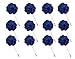 ZAKI L'vow Multiflora Flower Brooches Wedding Lapel Pin Boutonniere Pack of 12