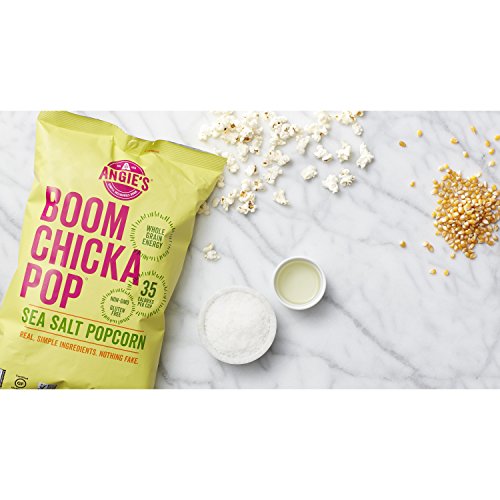 ANGIE'S BOOMCHICKAPOP Sea Salt Popcorn, 4.8 oz