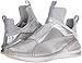 PUMA Women's Fierce Metallic Cross-Trainer Shoe, Silver, 9.5 M US
