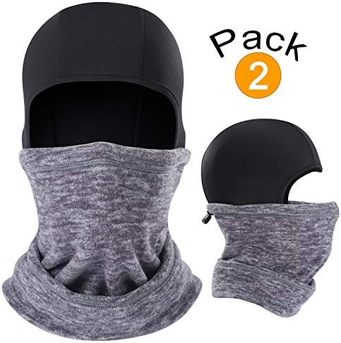 AIWOLU Balaclava Ski Mask Thermal Face Mask for Cold Weather Skiing Snowboard Motorcycle Outdoot Sports