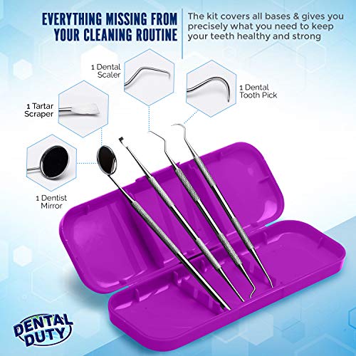 2 Dental+Hygiene+Kit+Stainless+Mirror+Dentist