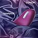 SVAKOM Echo Mini Rechargeable Luxury Women Clitorial Vibe Clitorial Stimulation Vibrator New Sex Toy Female Fetish Toys for Women Stimulator Foreplay G-spot Masturbation for Students(Violet/Pink