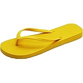 Slim Flip Flops for Women, Ladies Shower Slippers Flat Sandals for Summer Bathroom Beach Pool, Ultra Lightweight Basic Thongs Rubber Soft Slide Slip-on Shoes