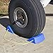 BUNKERWALL Durable Aircraft Style Wheel Chock Blocks on Rope BW2302