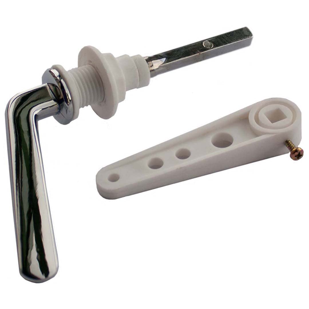 Oracstar Chrome 35 x 125 x 200 mm 1 Toilet Handle - PPS131