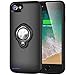 Olixm Battery Case for iPhone 6/6s/7/8 6000mAh Portable Charging Case Rechargeable Extended Battery Pack with Car Holder Magnet Kickstand Lightning Cable Input Mode (4.7 Inch) - Black