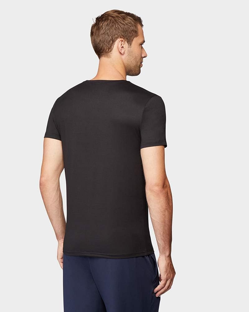 32 DEGREES Mens Cool Quick Dry Active Basic Crew T-Shirt: Clothing