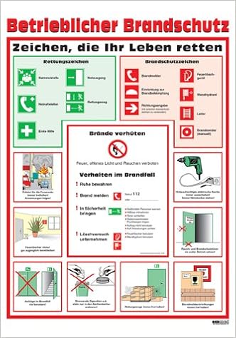 Wandtafel Betrieblicher Brandschutz Amazon De Volkmar Guido Bucher
