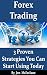 Forex Trading - 3 Proven Strategies: You Can Start Using Today