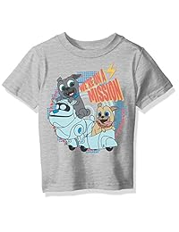 Disney - Camiseta de manga corta para niño, diseño de cachorro