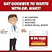 DR. WART - Extreme Wart Remover - Works on All Warts! - Plantar Warts, Common Warts, Flat Warts, Warts on Hands, Body and Feet - No More Warts with Dr. Wart!
