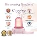 Anti Cellulite Cup & Body Massager | Amazing Chinese Cupping Therapy Set | Naturally Removes Cellulite & Stretch Marks | 2 Silicone Vacuum Cups + 1 Brush | The Anti-Cellulite Treatment Tools