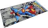 Superman Rocks Beach Towel