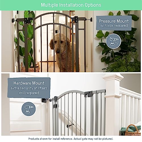 Summer Modern Home WalkThru Safety Pet and Baby Gate, 28"42" Wide, 30