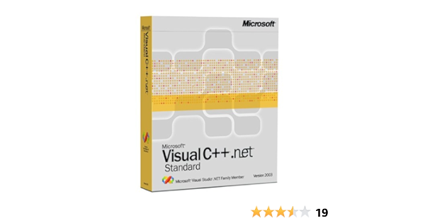 Amazon Com Microsoft Visual C Net Standard 03 Old Version
