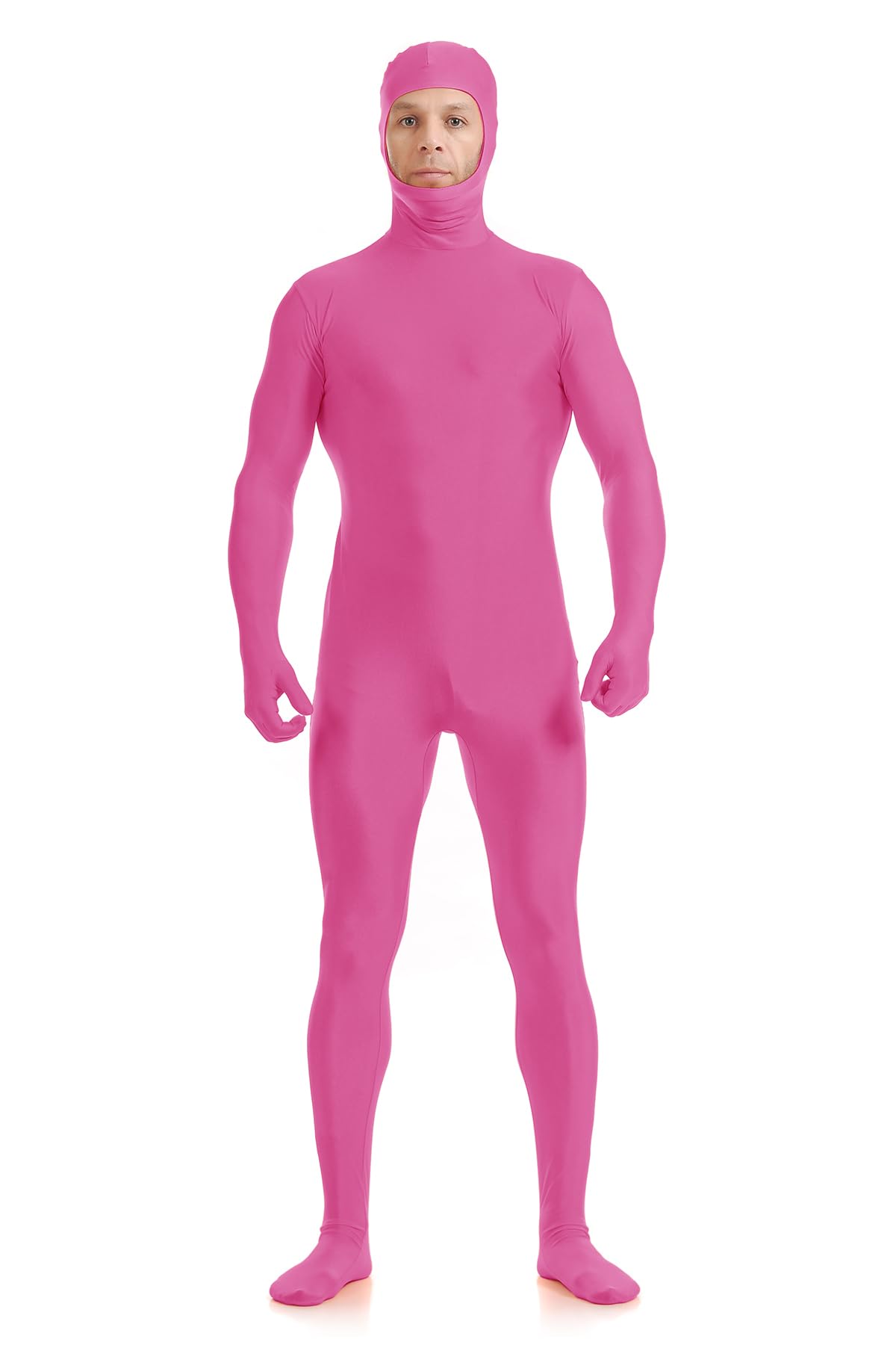 ATHX Men's and Women's Spandex Open Face Bodysuit