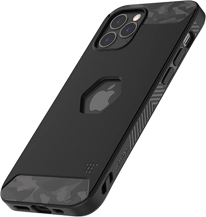 Amazon Tactism Iphone 12 12 Pro ケース 耐衝撃 米軍mil規格 ストラップホール 滑り防止 ミリタリーデザイン Alpha タクティカルブラック 家電 カメラ オンライン通販