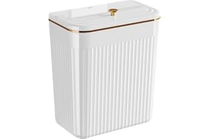 1.8Gallon/3.2Gallon Compost Bin Kitchen for Counter Top or Under Sink,Hanging Small Trash Can with Lid,Mountable Indoor Compo