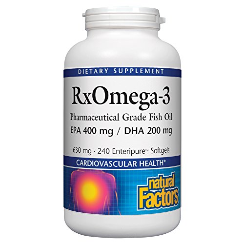 Natural Factors Extra Strength Rx Omega-3 (EPA 400mg, DHA 200mg, 240  Softgels)- Buy Online in Azerbaijan at azerbaijan.desertcart.com. ProductId  : 65384819.