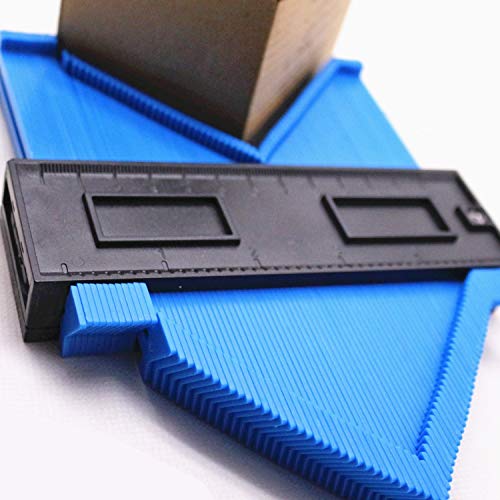 Widen Contour Gauge Duplicator,2 Pieces 5 Inch Outline Gauge for Precise Measurement Tiling Laminate and Wood Marking Tools