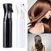Hair Spray Bottles,Chartsea 300ML Hairdressing Spray Bottle Salon Barber Hair Tools Water Sprayer (Black)