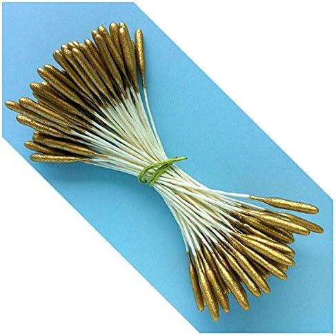 Long Gold Cattail Tip Flower Stamens