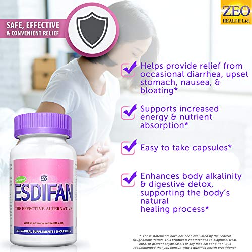 ESDIFAN Effective, All Natural Relief of Occasional Diarrhea, Nausea