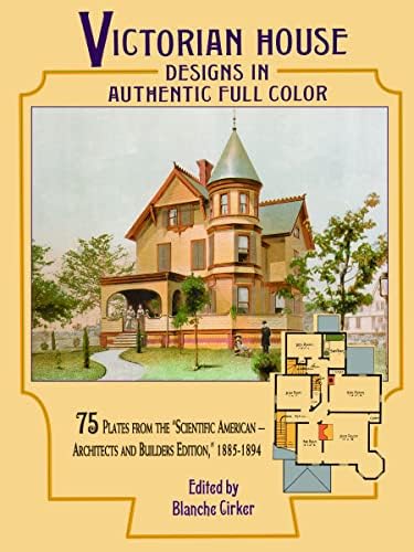 1000 Turn-of-the-Century Houses: With Illustrations and Floor