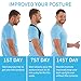 UPITOR Posture Corrector for Women Men|Adjustable Back Straightener Back Brace for Upper Back Pain Relief|Correct Slouching,Hunching & Bad Posture|Upright Posture Trainer for Spinal Alignment Support