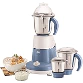 BOSS Excel Pro 3-Jar Mixer Grinder Kitchen Grinding Genius 750 Watt Powerful Motor, 3 Variable Speed with Incher, 110V