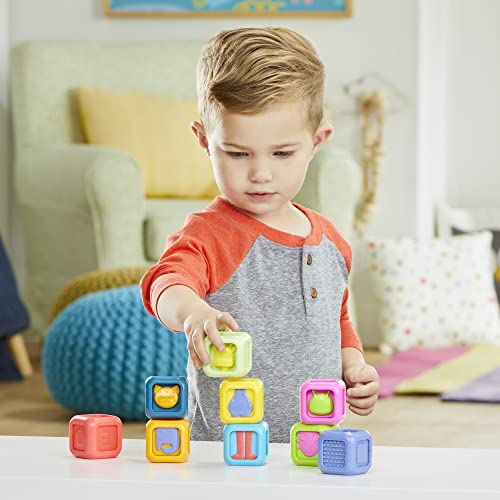 Playskool Critter Building Blocks, Toddler and Baby Toy for Ages 6