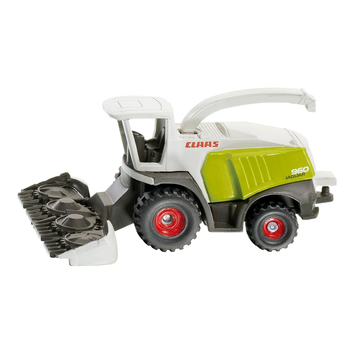 siku 1418, Claas Forage Harvester, Metal,Plastic, White,Green, Swivelling ejection pipe