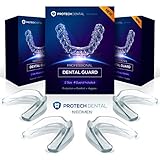 Protech Dental Professional Dental Guard -Pack of 4- Stops Teeth Grinding, Bruxism, & Eliminates, Teeth Clenching. 100% Satisfaction.