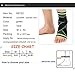 HipStone 3D Weaving Elastic Nylon Strap Ankle Support Brace Badminton Basketball Football Taekwondo Fitness Heel Protector Gym Equipment