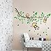 Cheeky Monkey Hanging on Tree Branches Monkey Wall Decal Nursery Wall Decal
