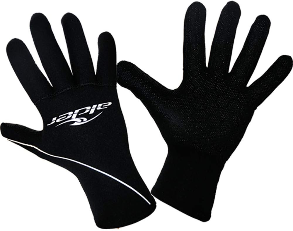Alder Edge 3mm Wetsuit Gloves - Surfing / Open Water Swimming / Diving / Snorkelling / Sailing / Kayaking / Canoeing / Coasteering / Watersports Activities - Adults and Juniors