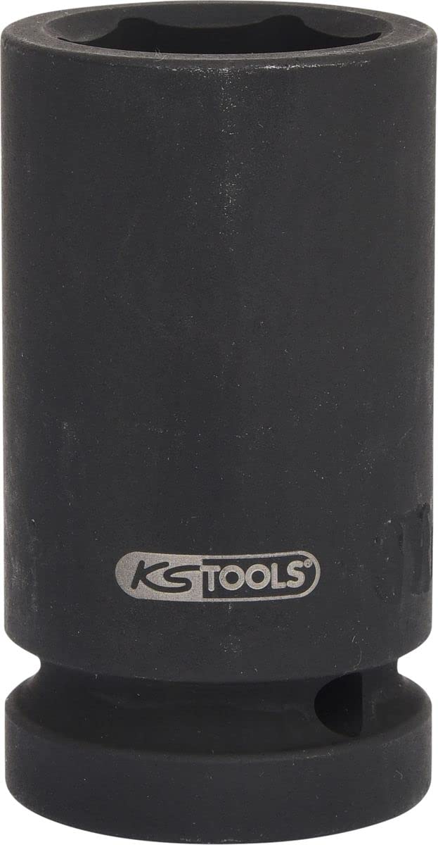 KS Tools 515.1814 Hexagon Impact Socket, deep, 1", 39mm
