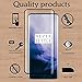 [2 Pack] JUMPY for Oneplus 7 Pro / 1+7 Pro Screen Protector, [3D Full Coverage] 9H Hardness Premium Tempered Glass with Lifetime Replacement Warranty.